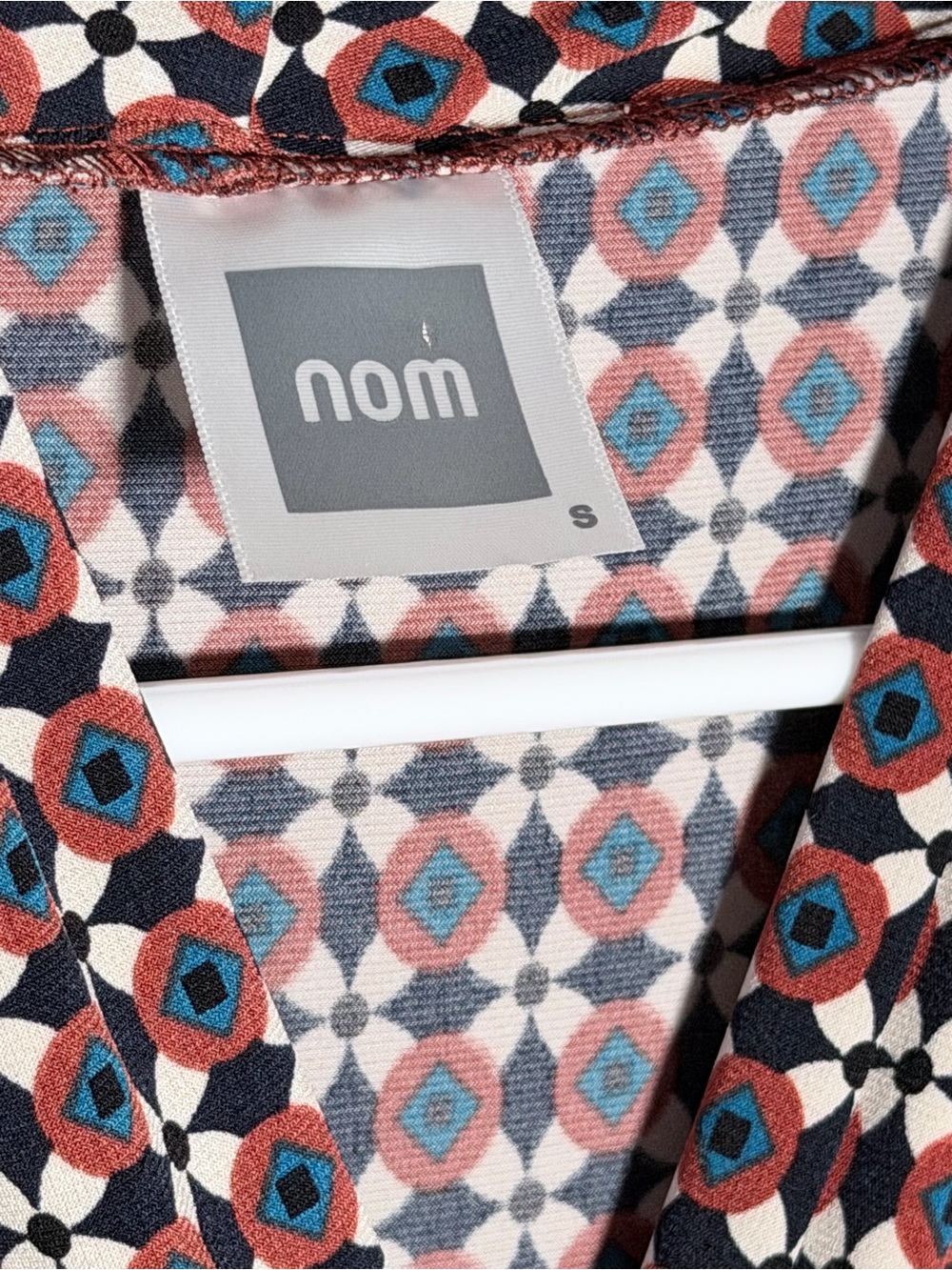 Nom Maternity Geometric Dress - Picture 3 of 8